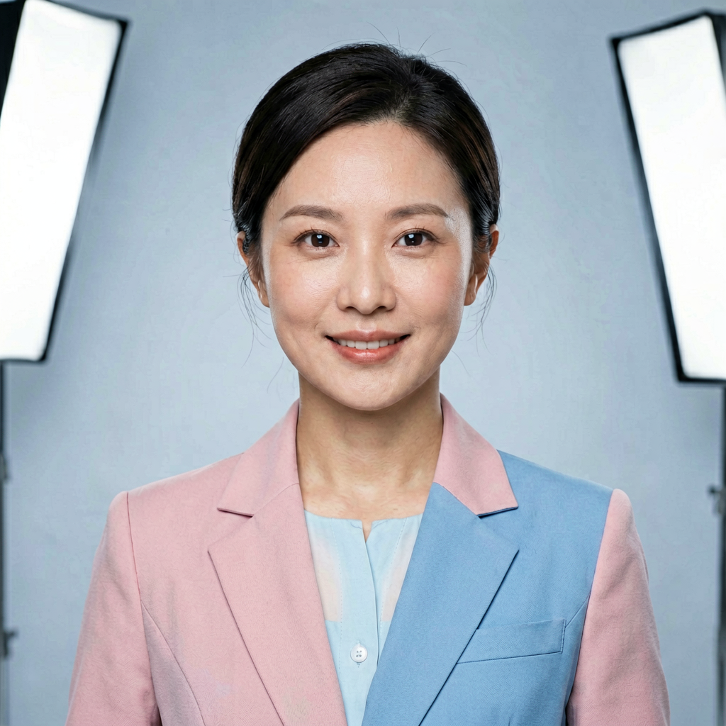 女士头像 AI素材 0076