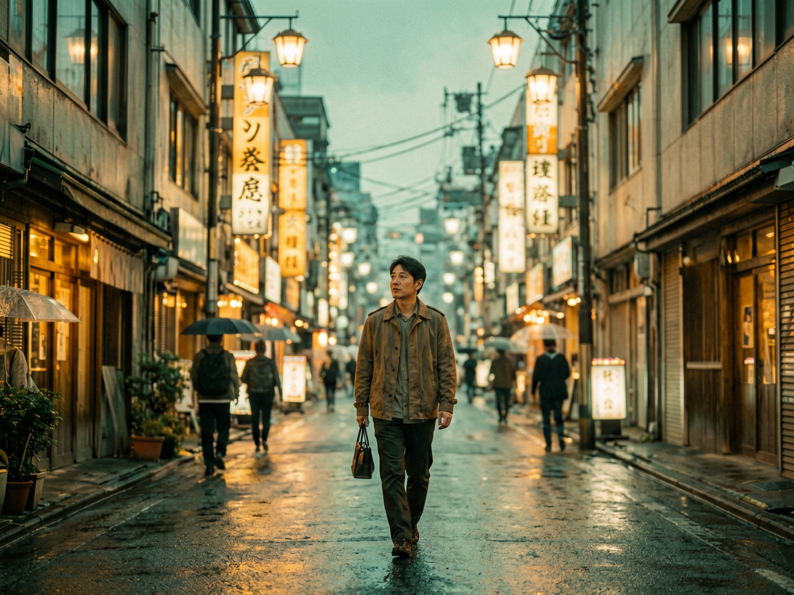 霓虹街区 AI素材 0008