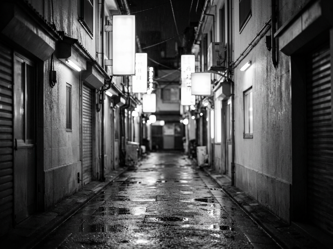 霓虹街区 AI素材 0021