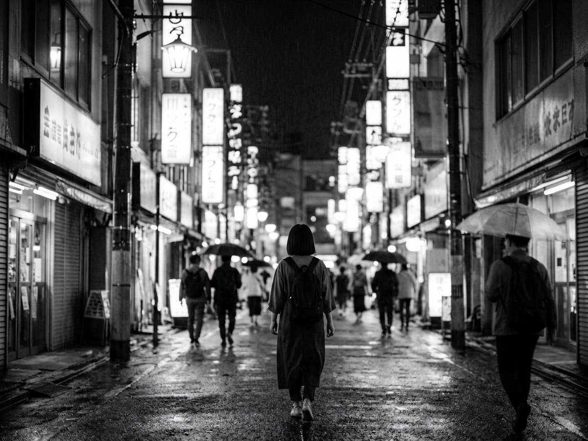霓虹街区 AI素材 0028