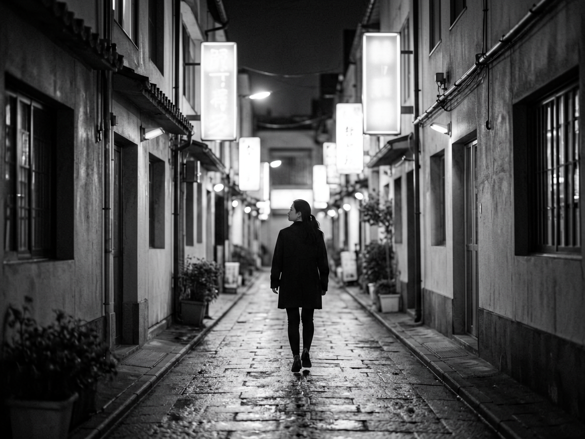 霓虹街区 AI素材 0056