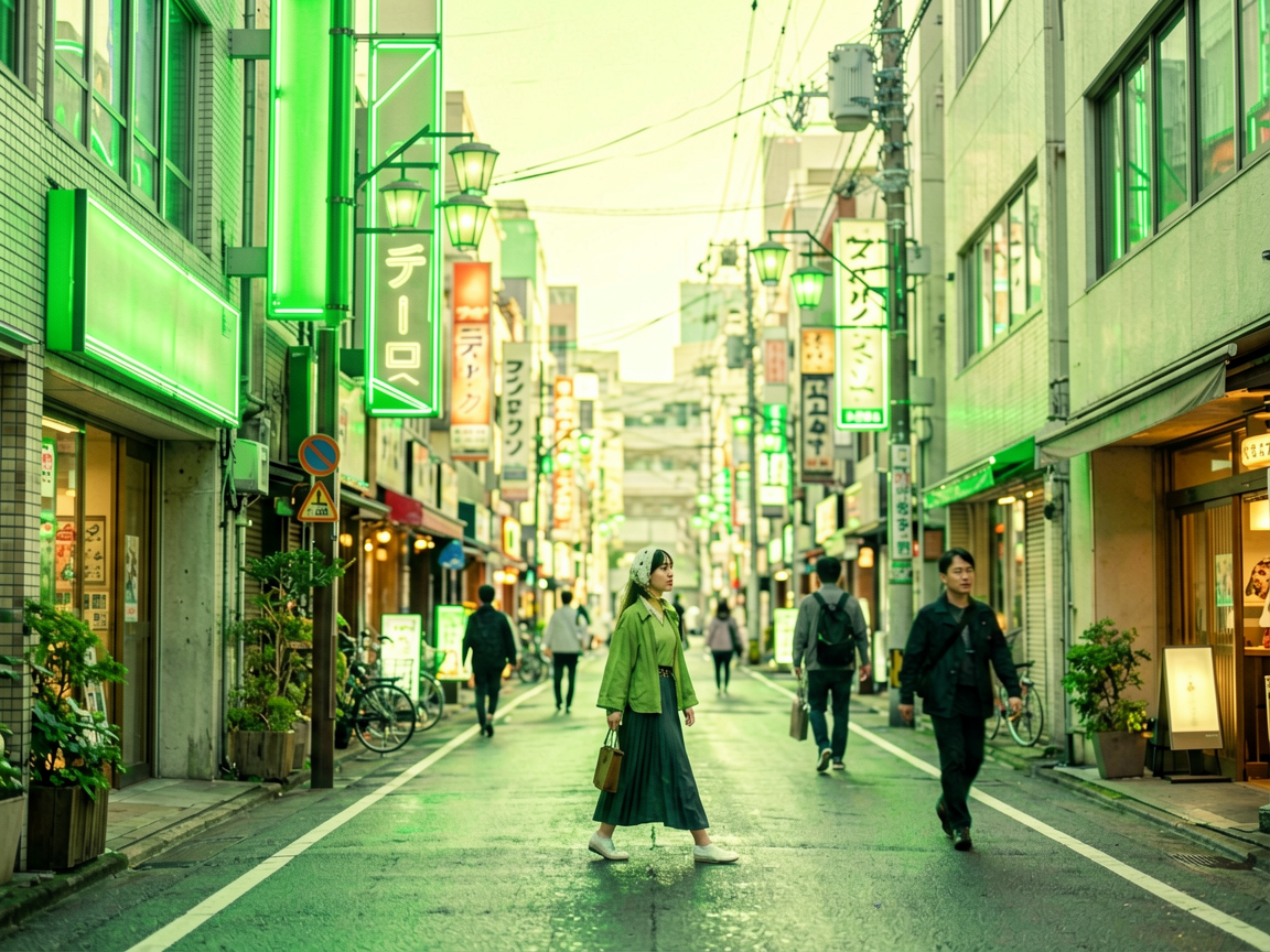 霓虹街区 AI素材 0073
