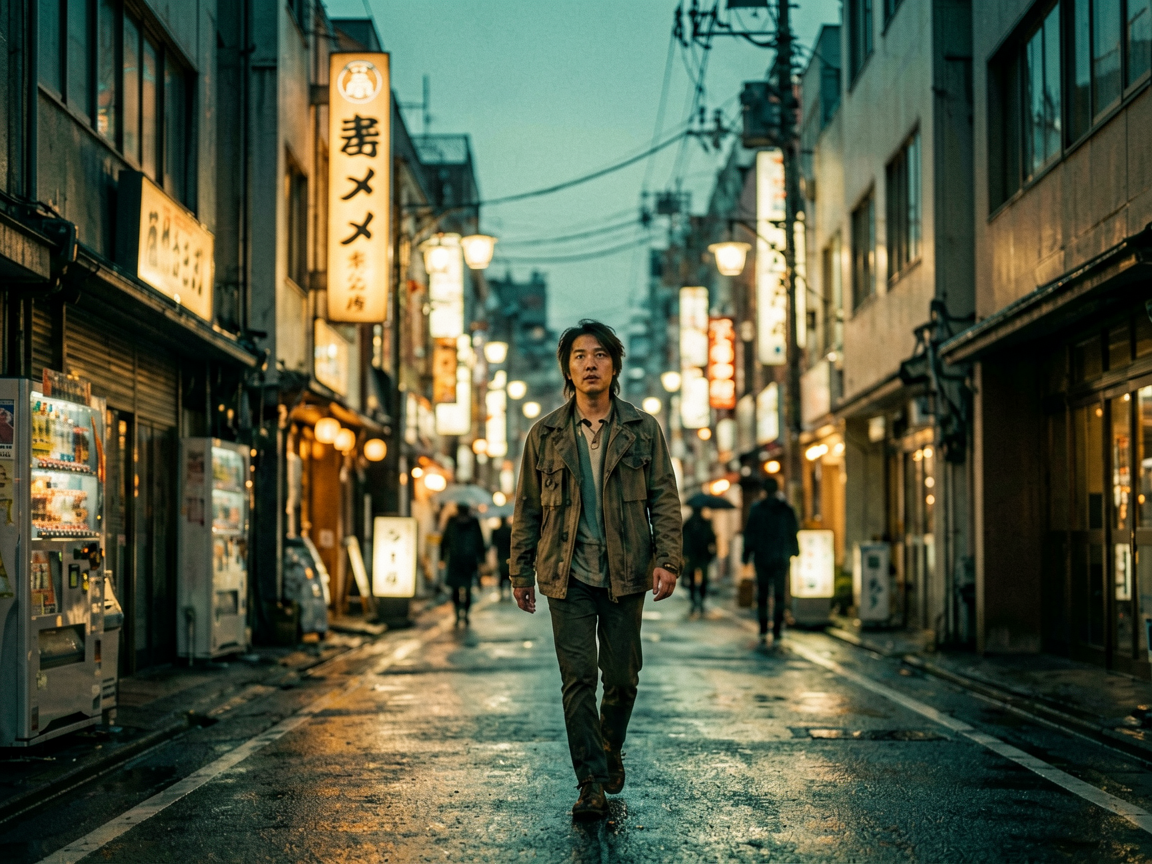 霓虹街区 AI素材 0078