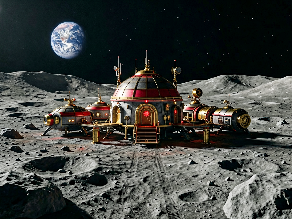 太空科幻 AI素材 0019