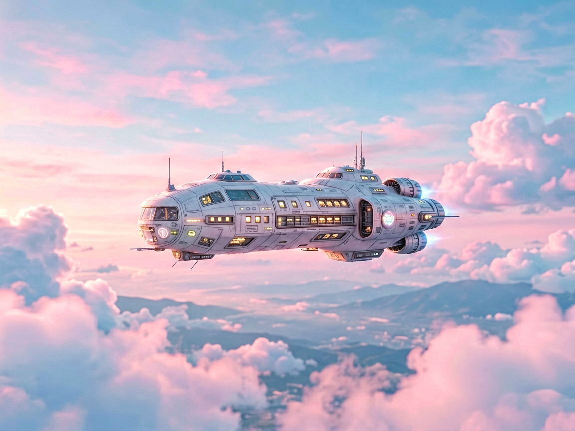 太空科幻 AI素材 0048