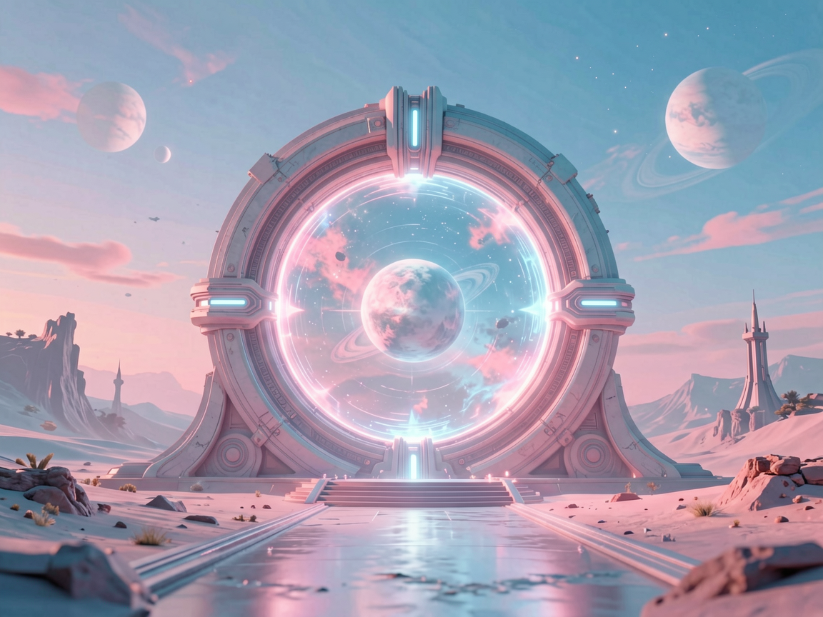 太空科幻 AI素材 0055