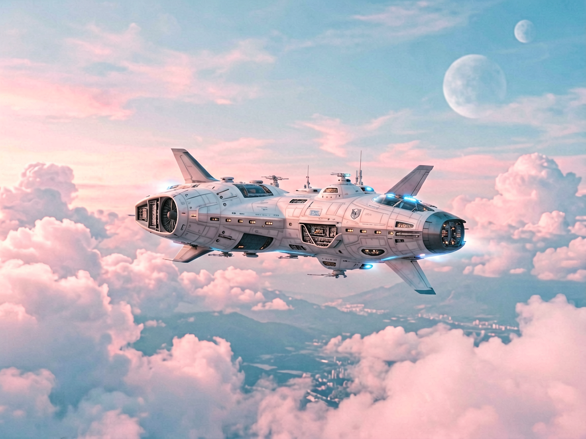 太空科幻 AI素材 0083