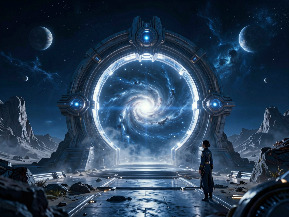 太空科幻 AI素材 0100