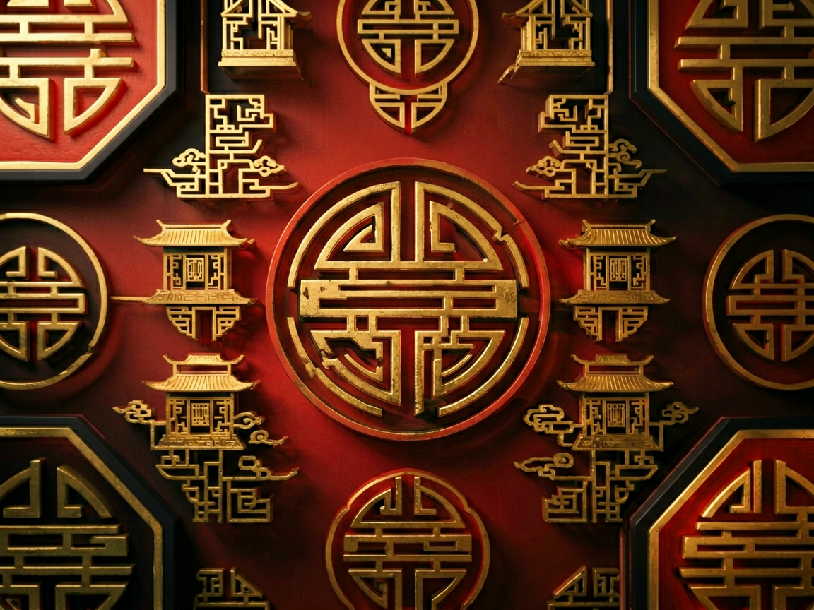 国潮纹样 AI素材 0026