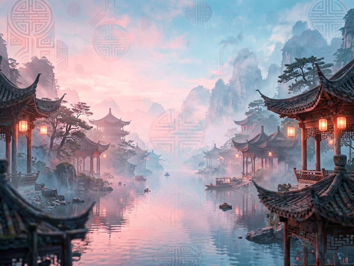 国潮纹样 AI素材 0076