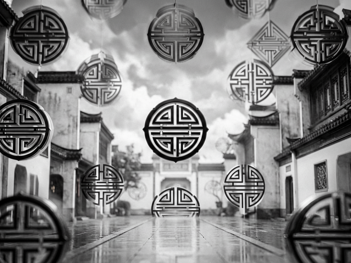 国潮纹样 AI素材 0091