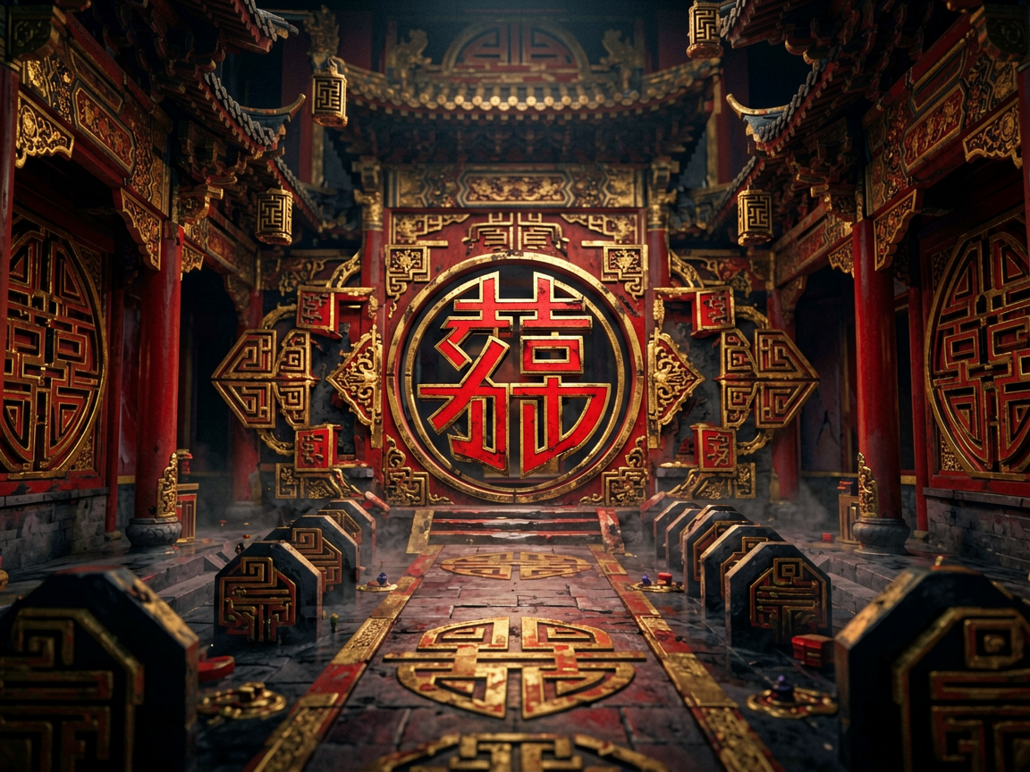 国潮纹样 AI素材 0096