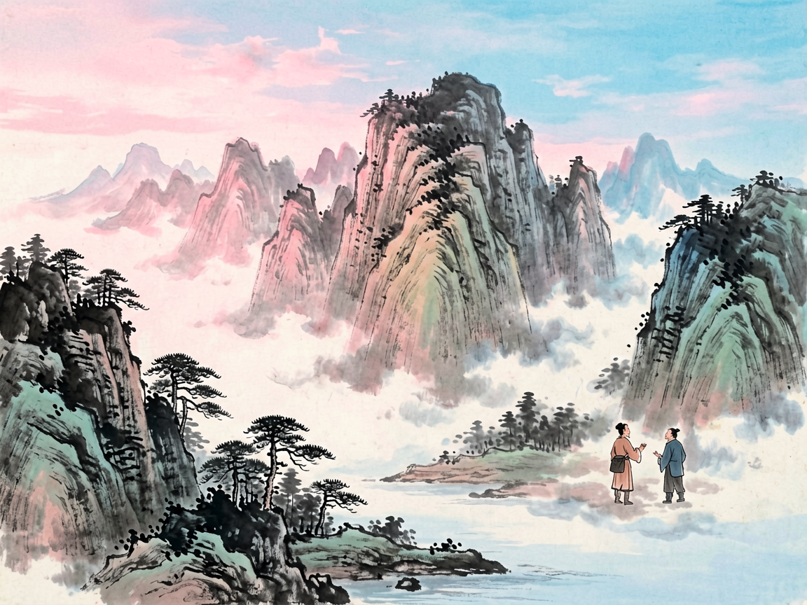 山水古风 AI素材 0006