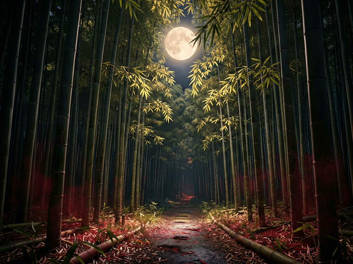山水古风 AI素材 0089