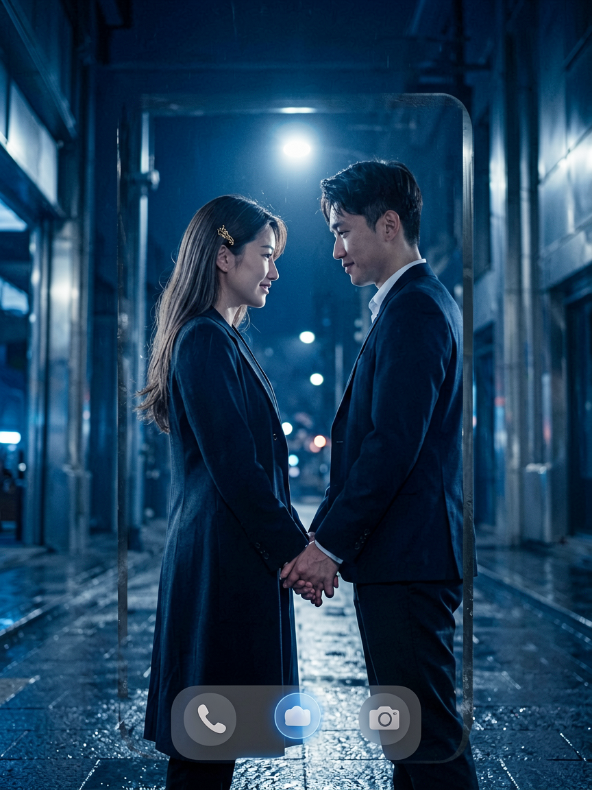 情侣壁纸 AI素材 0023