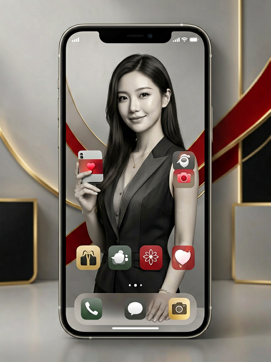 简约壁纸 AI素材 0033