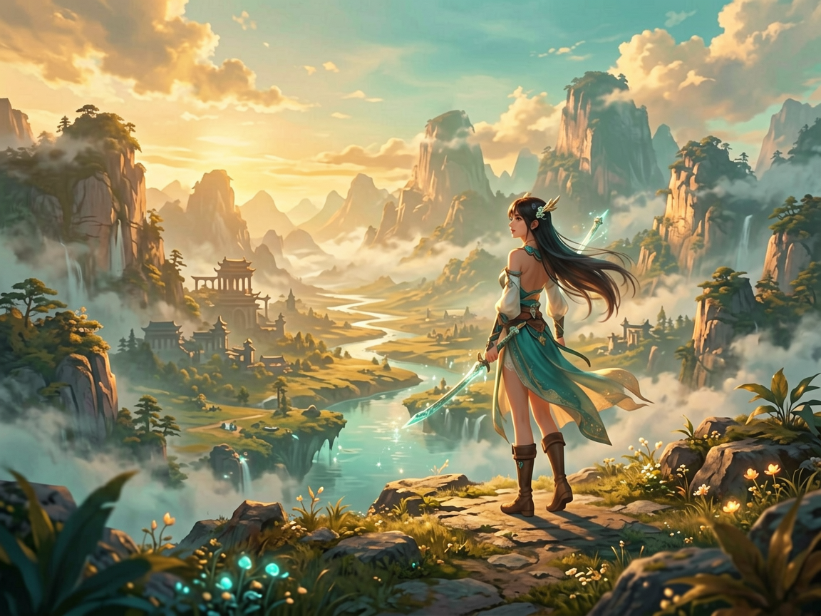 动漫壁纸 AI素材 0008
