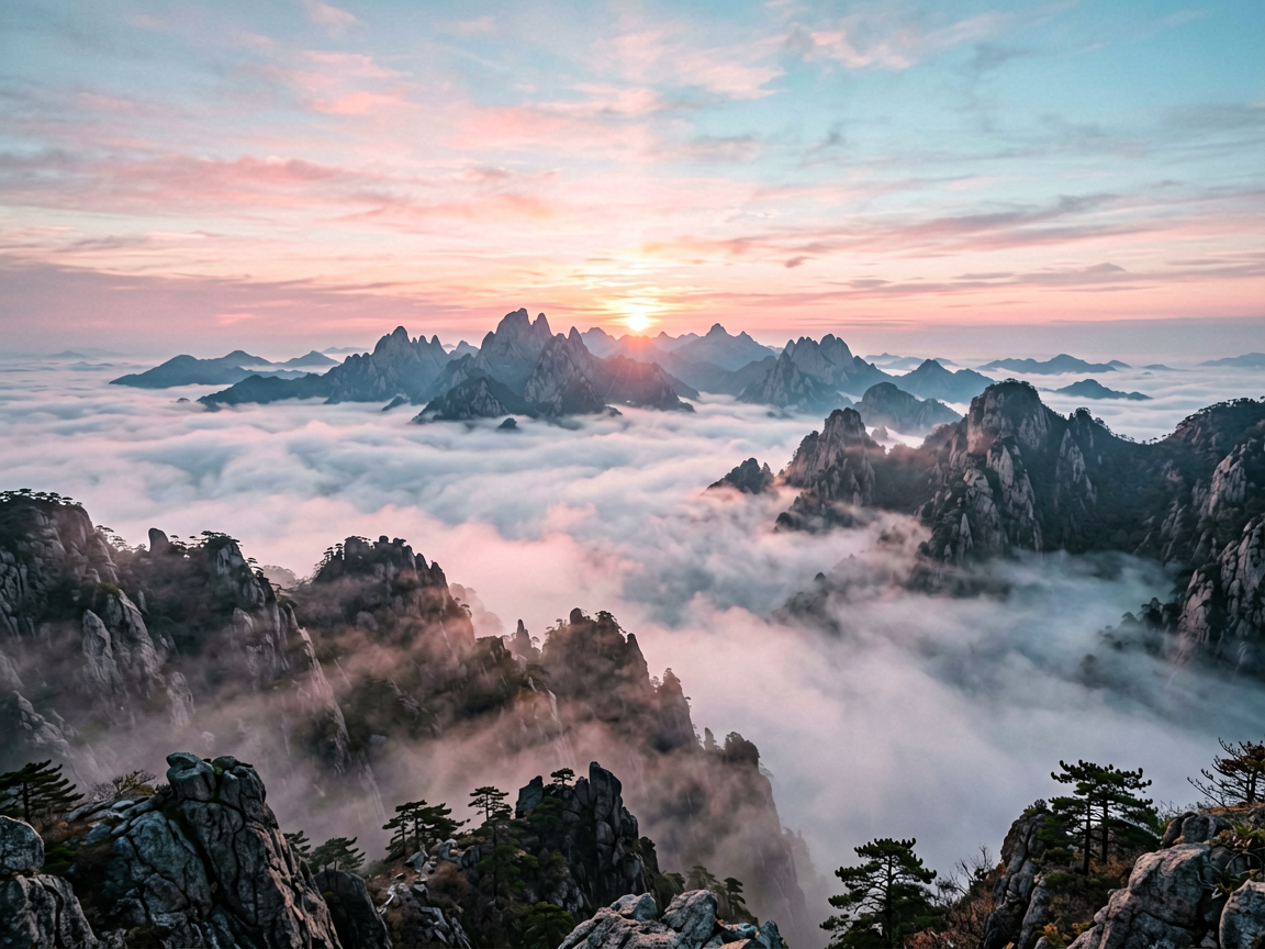 风景壁纸 AI素材 0076