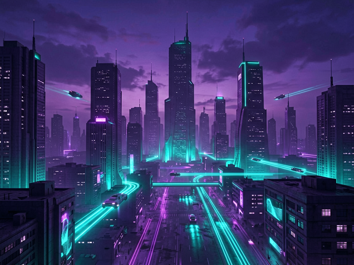 科技壁纸 AI素材 0004