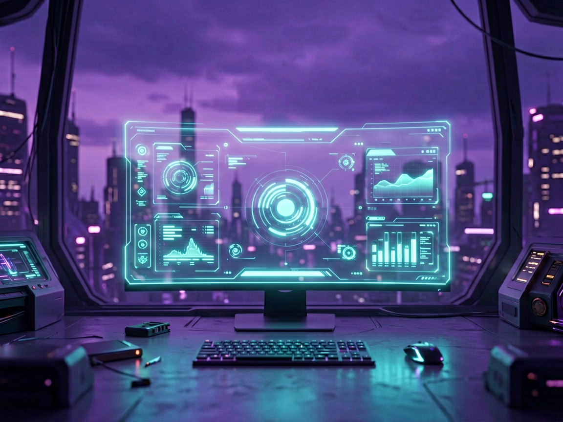 科技壁纸 AI素材 0060