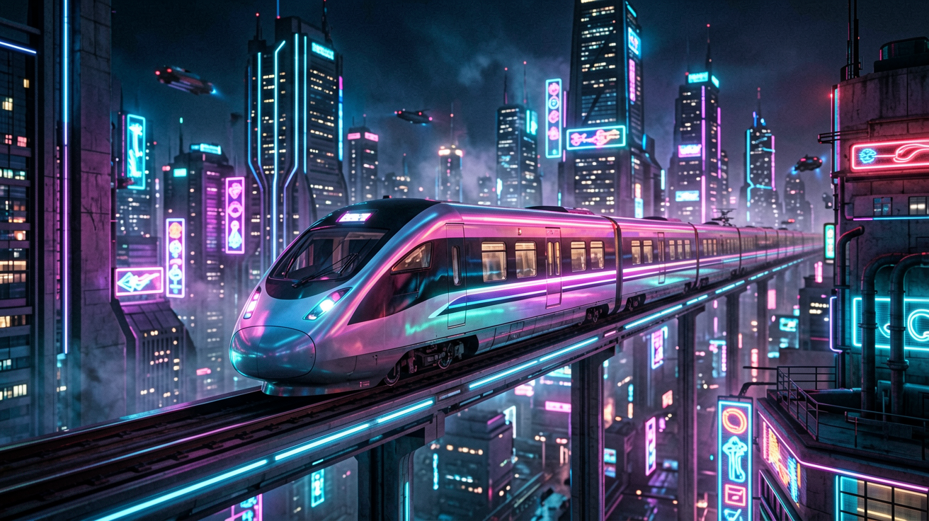 赛博城市 AI素材 0016