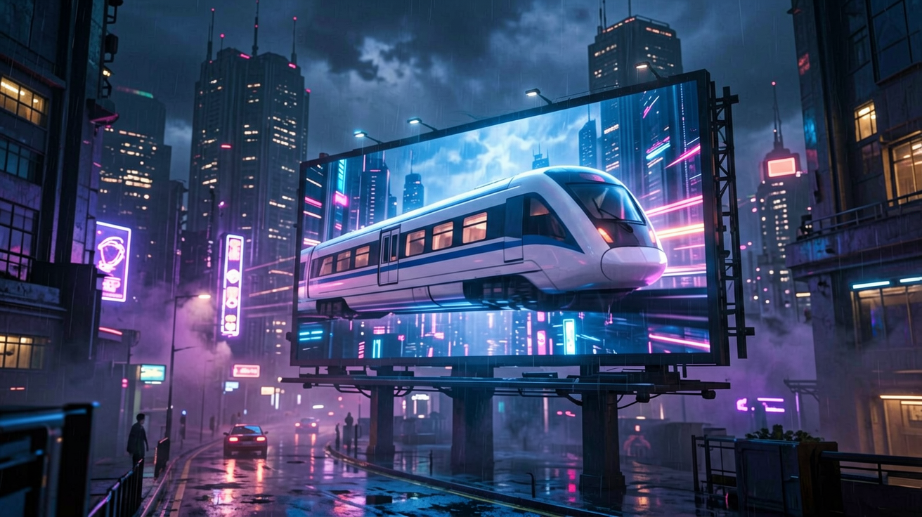 赛博城市 AI素材 0038