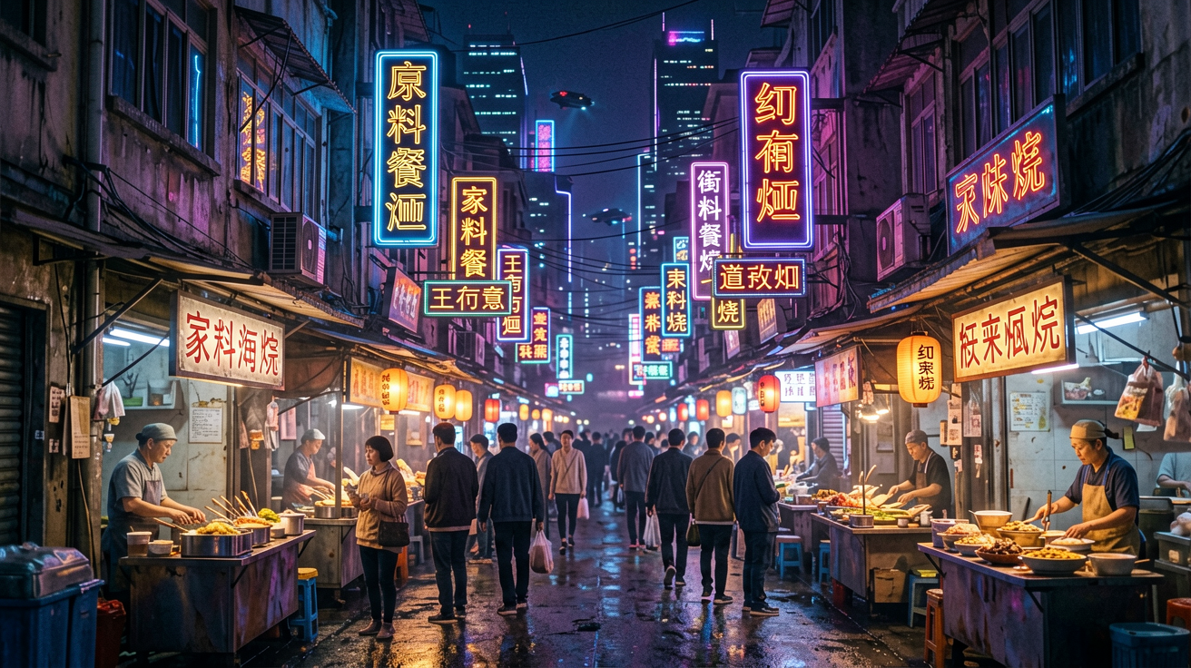 赛博城市 AI素材 0045