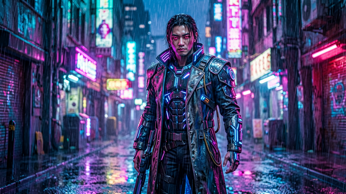 赛博朋克 AI素材 0004
