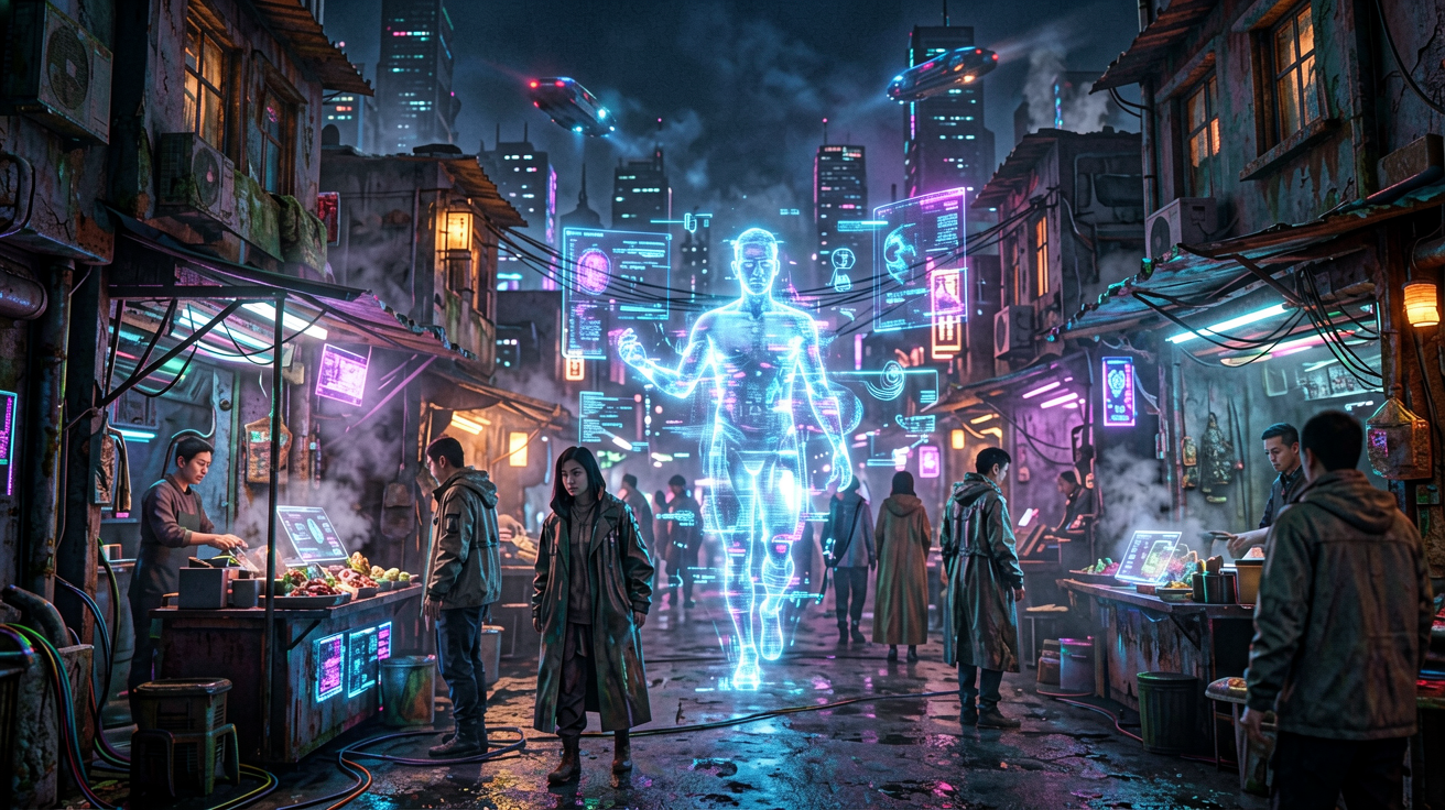 赛博朋克 AI素材 0005