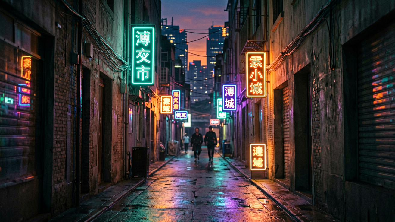 赛博朋克 AI素材 0009