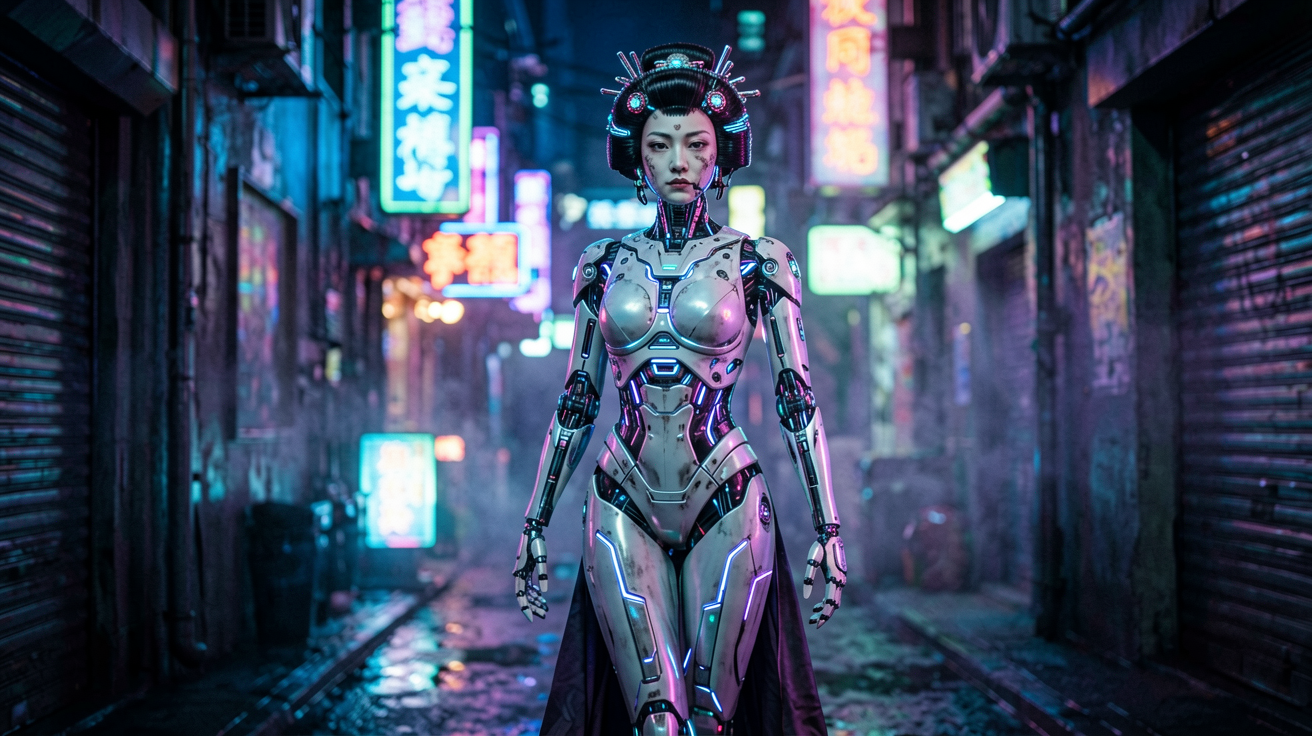 赛博朋克 AI素材 0012