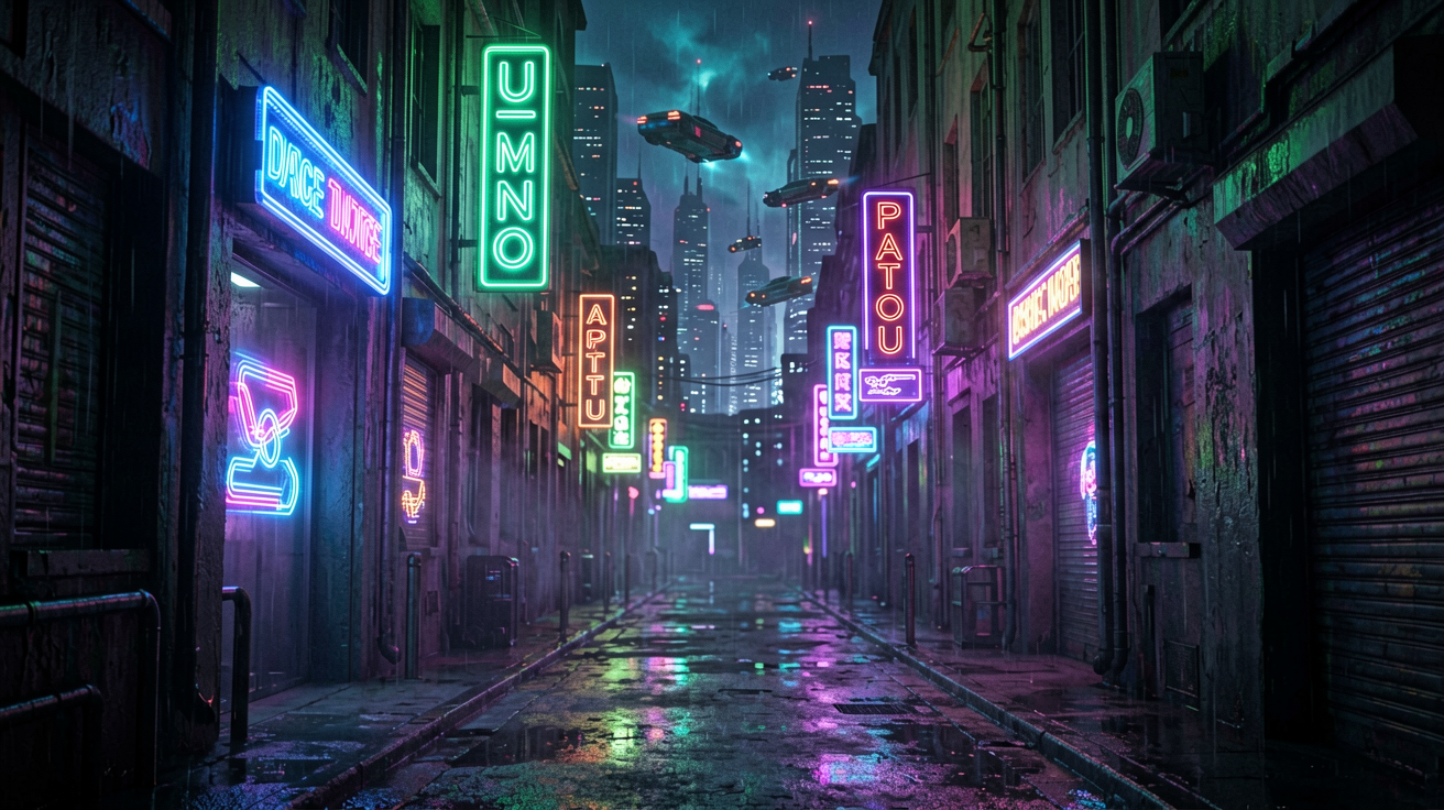 赛博朋克 AI素材 0013