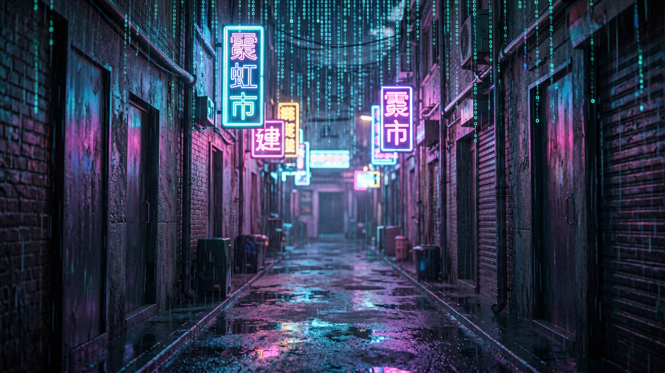 赛博朋克 AI素材 0014