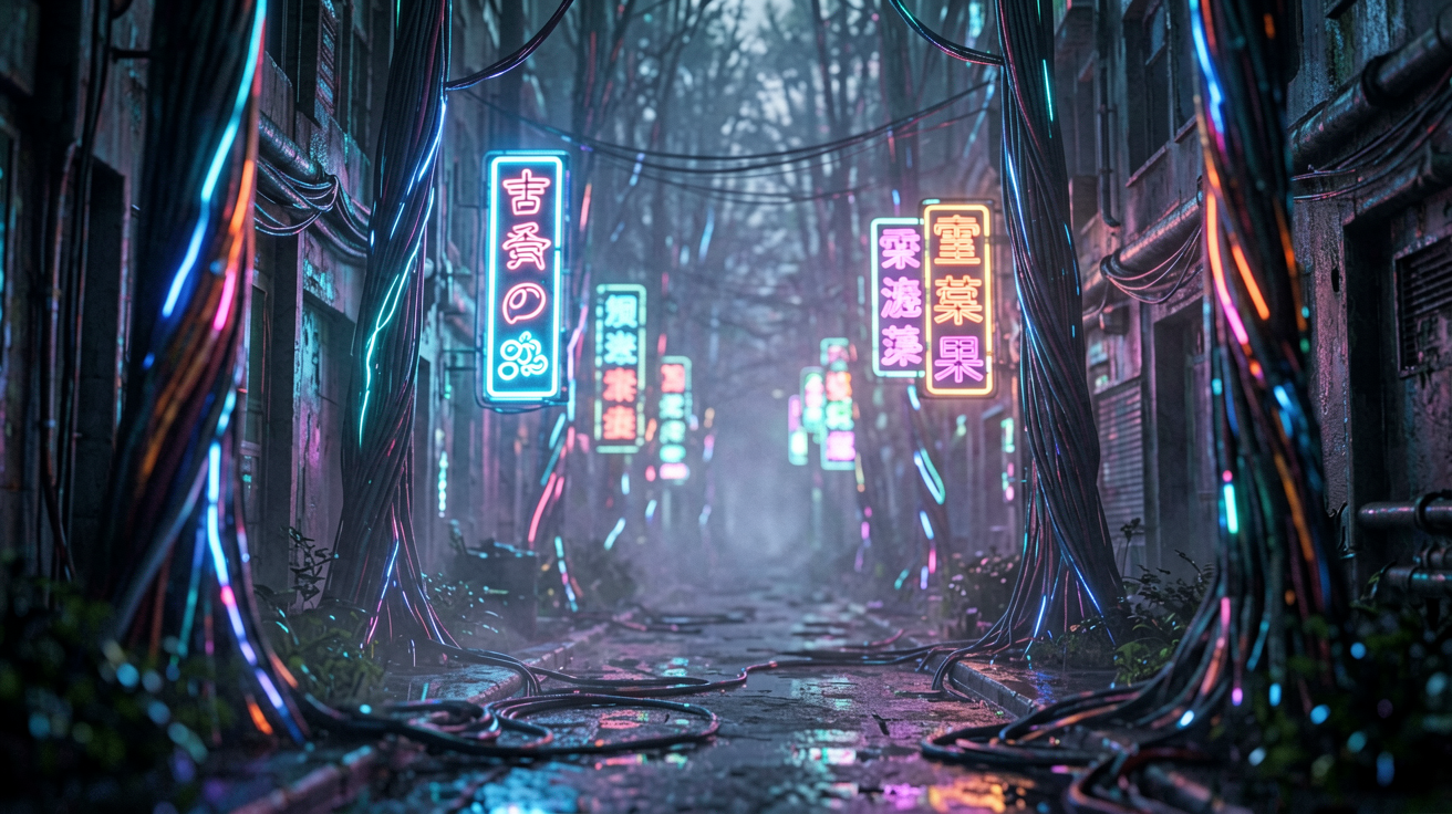 赛博朋克 AI素材 0025