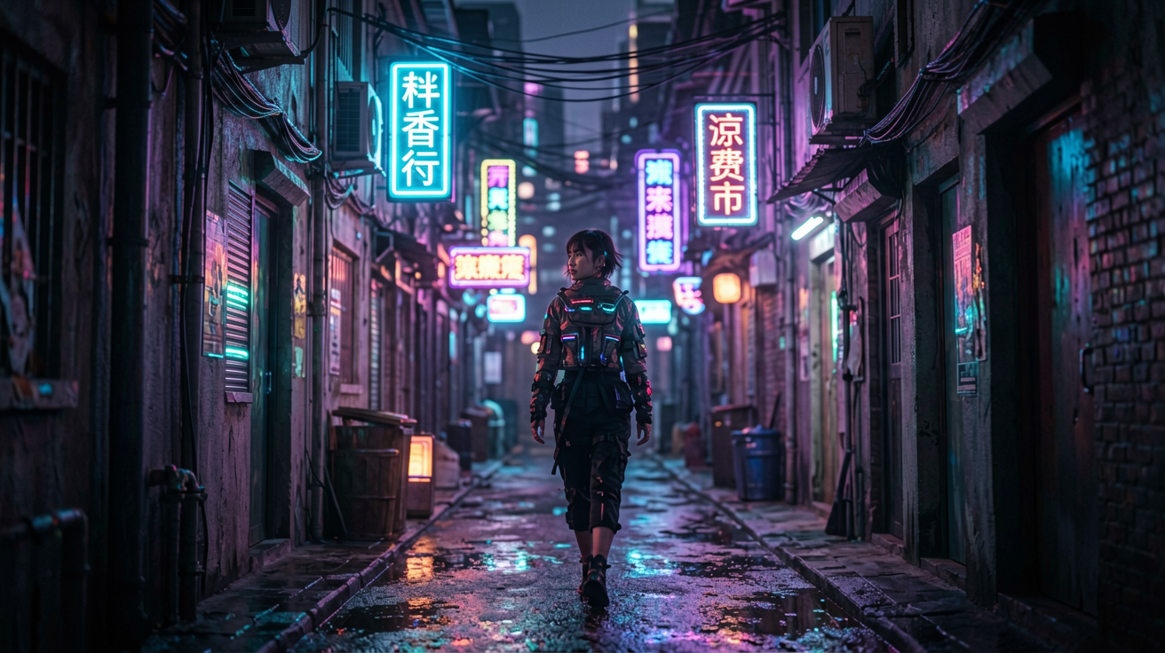 赛博朋克 AI素材 0037