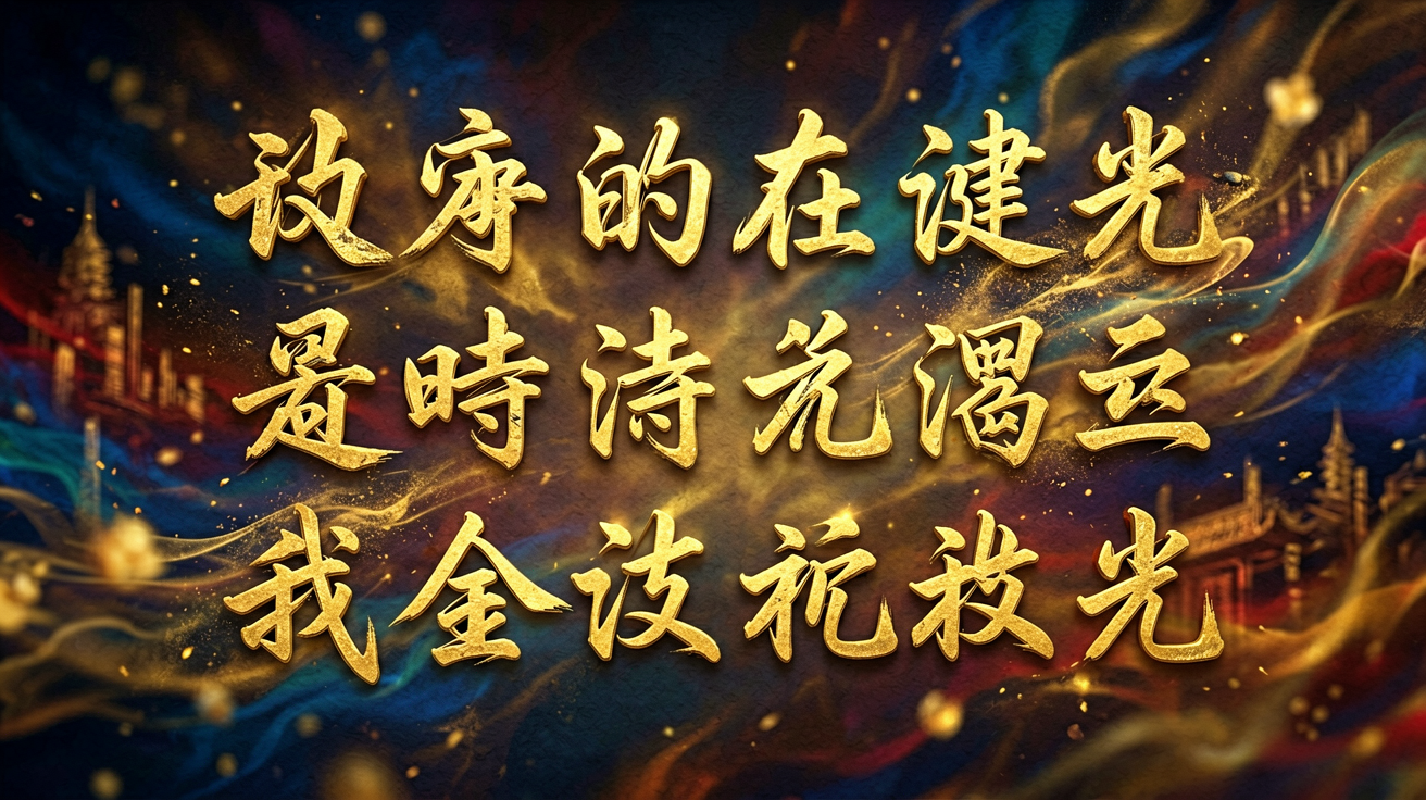 书法字体 AI素材 0003