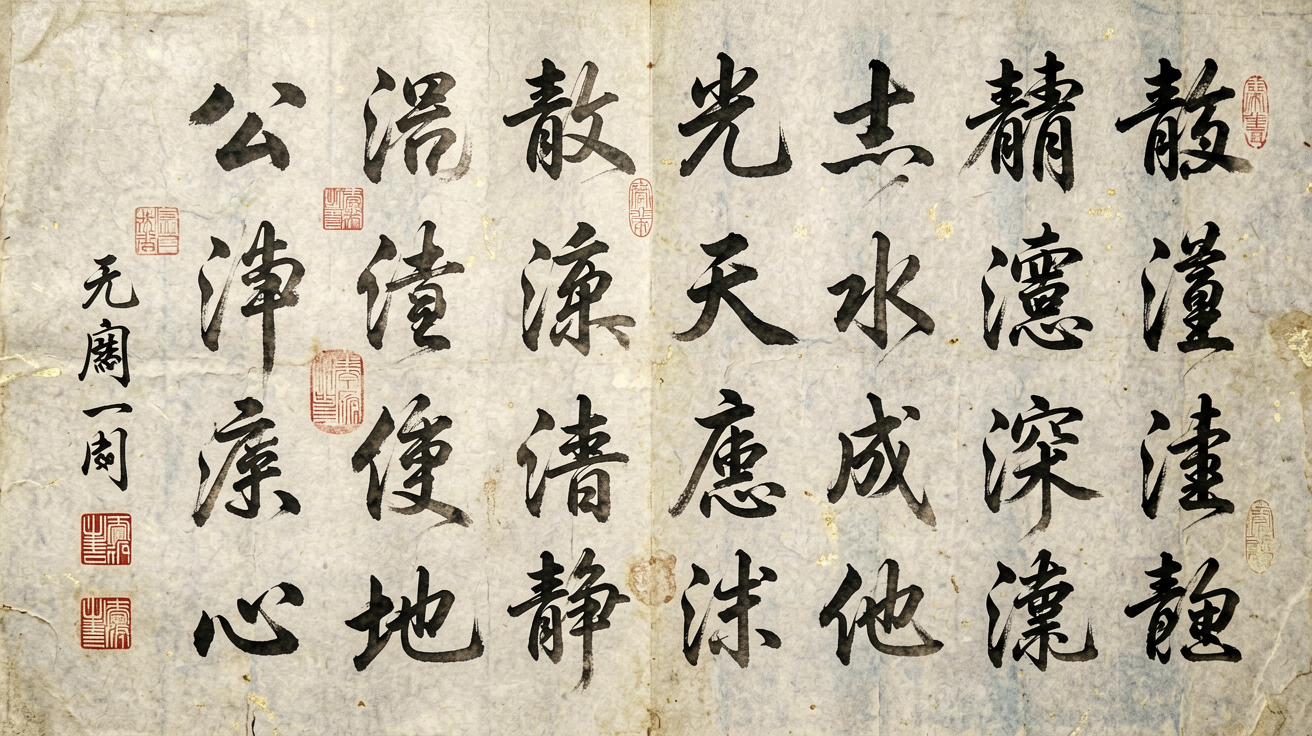 书法字体 AI素材 0008