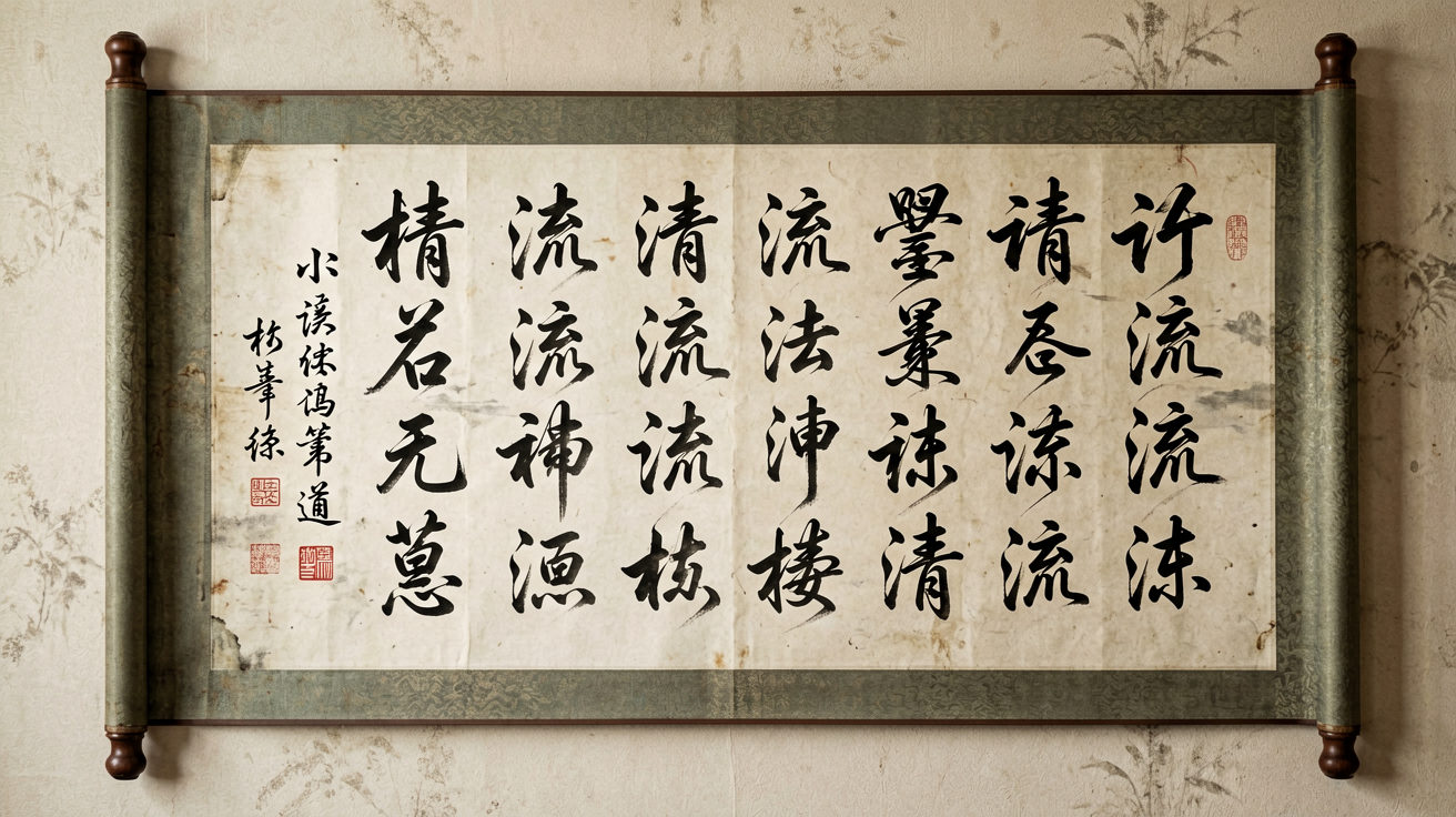 书法字体 AI素材 0019