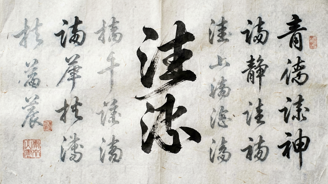 书法字体 AI素材 0033