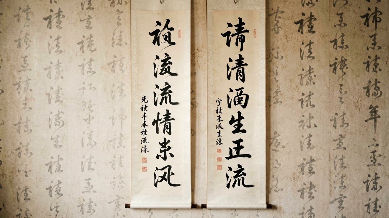 书法字体 AI素材 0034