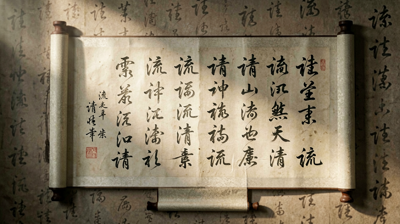 书法字体 AI素材 0046