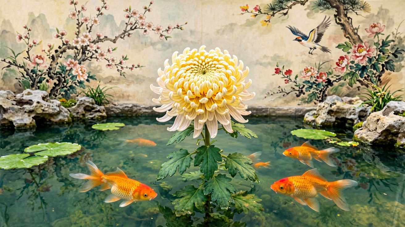 国风花鸟 AI素材 0038