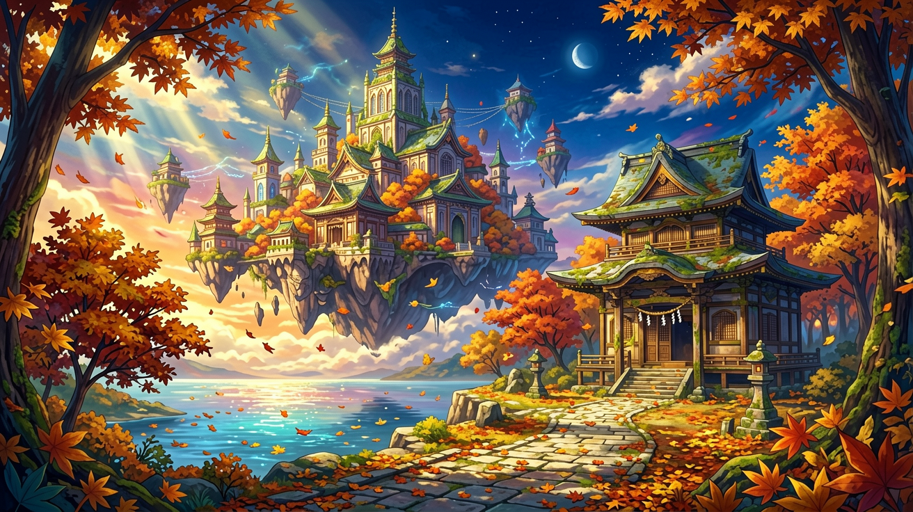 动漫壁纸 AI素材 0011