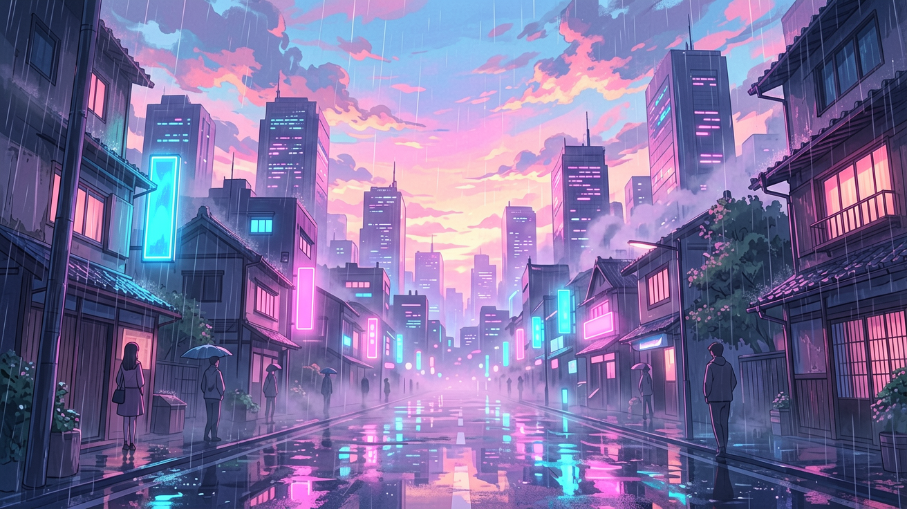 动漫壁纸 AI素材 0016