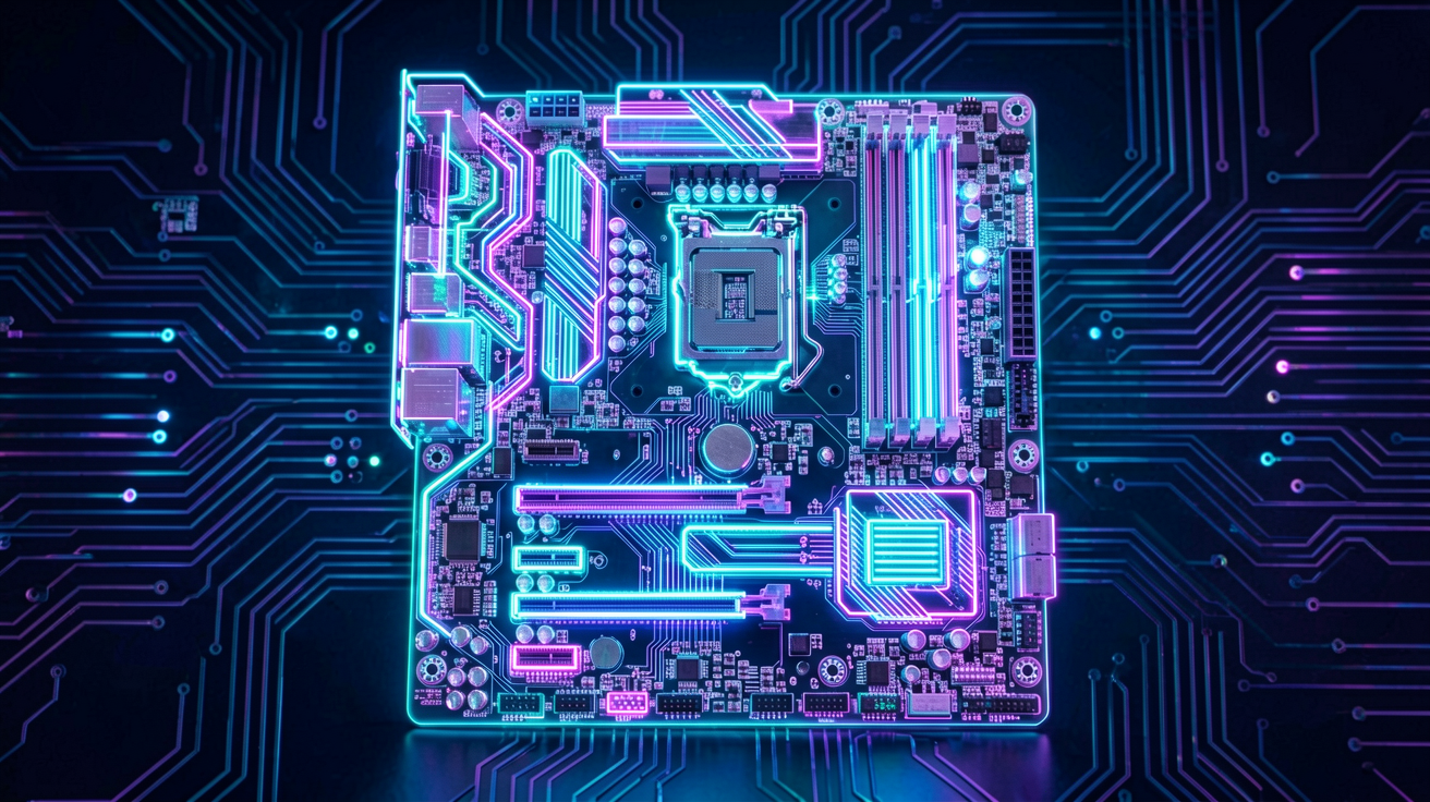科技电路 AI素材 0012