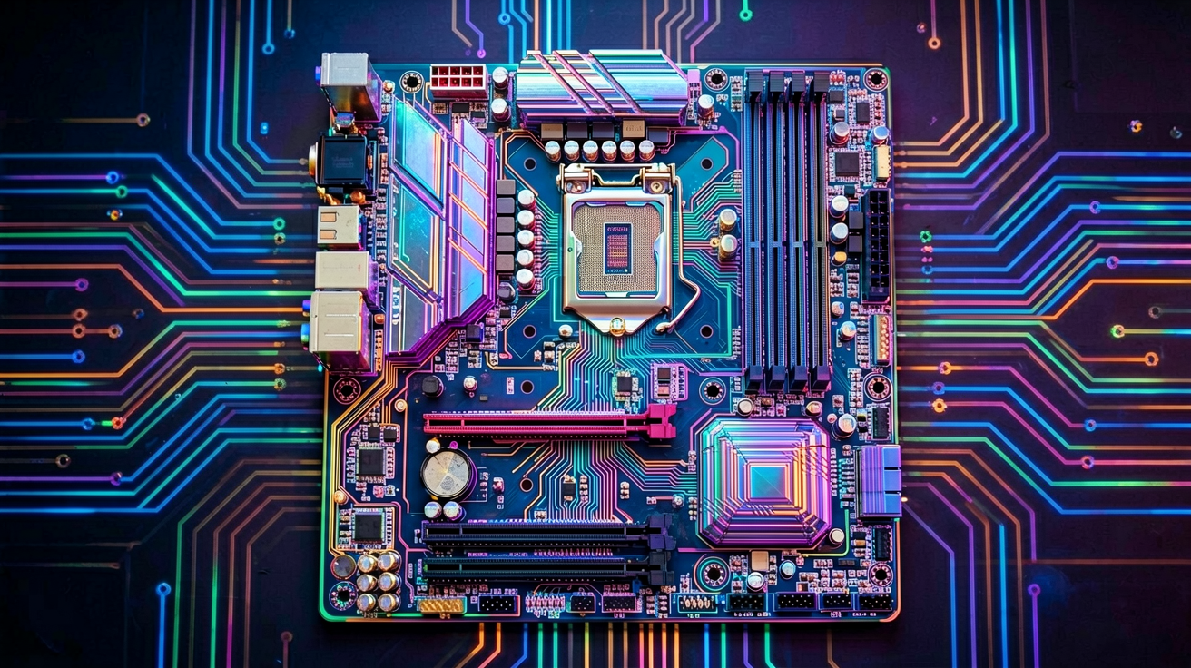 科技电路 AI素材 0020