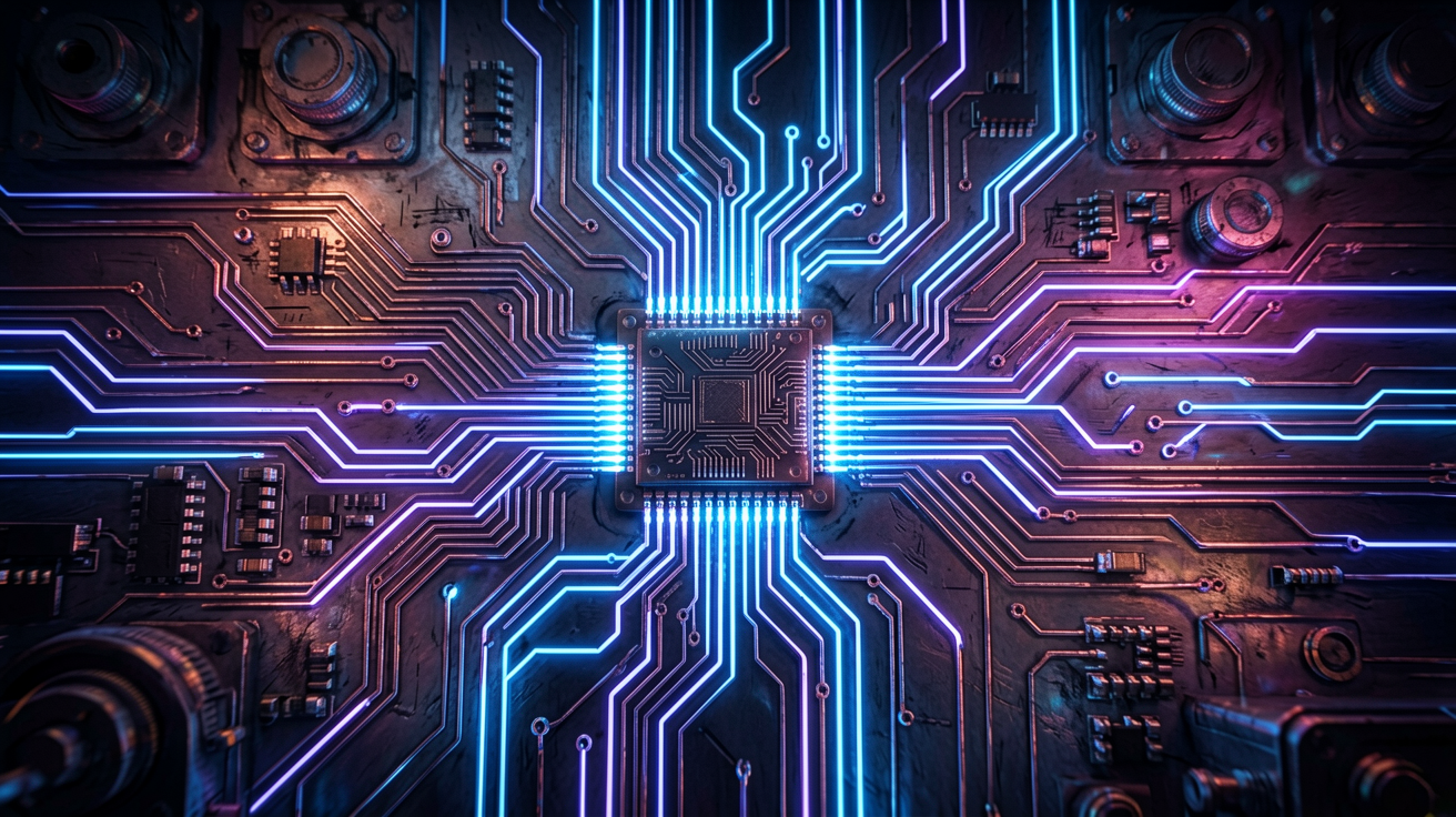 科技电路 AI素材 0036