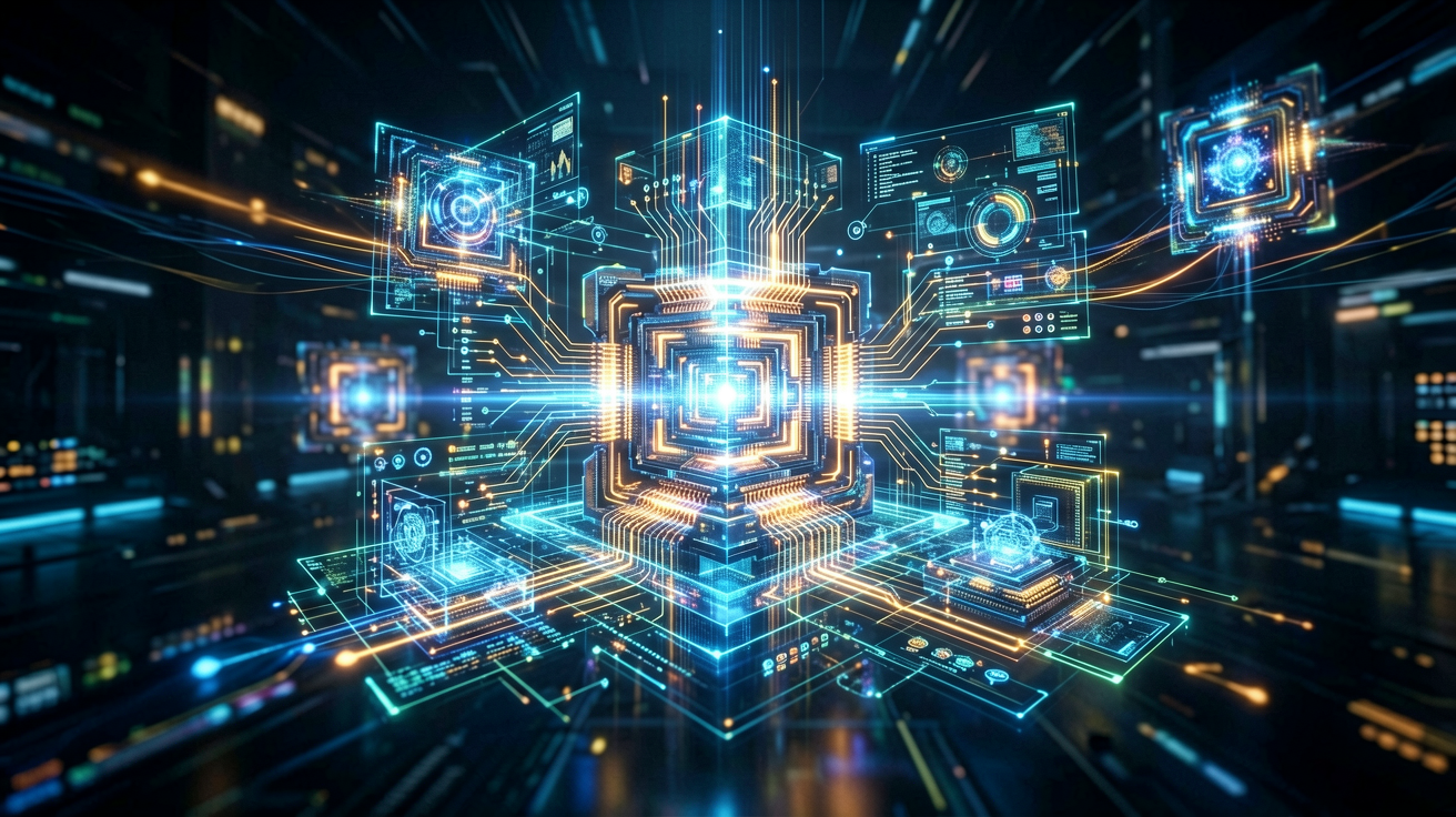 科技壁纸 AI素材 0005