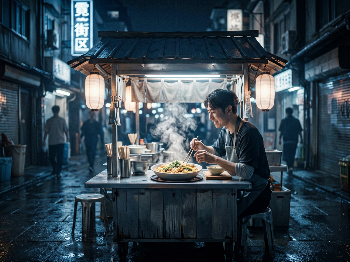 霓虹街区 AI素材 015