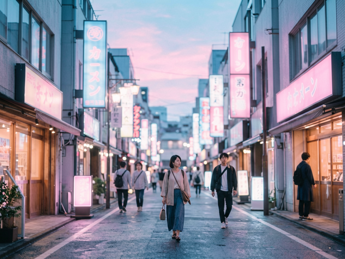 霓虹街区 AI素材 033